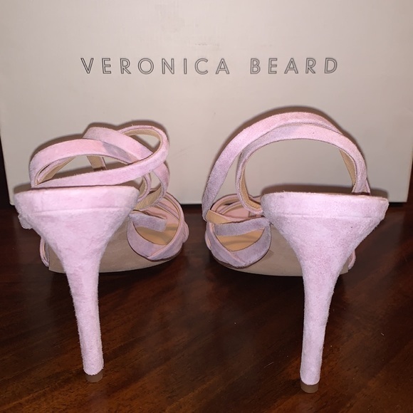 ‼️New Veronica Beard Abriella Strappy Suede Sandals - Picture 5 of 15
